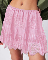 High Waist Lace Skirt