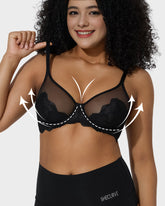 Full Coverage Lace Minimizer Bra
