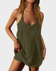 Women's Summer Sleeveless Mini Dress