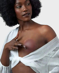 Cubiertas de pezón sin costuras ni adhesivos