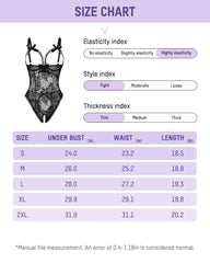 Crotchless Lace Mini Bodysuit