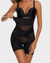 Crossover Bandage High Waist Hip-Lifting Shorts