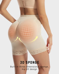 Premium Butt Lifting Shorts with Removable Hip Pads