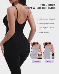 Seamless Waist-Cinching Shapewear Bodysuit