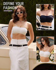 Strapless Wireless Padded Bandeau Bra