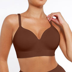 Wireless Push-Up Comfort Full Coverage Bra