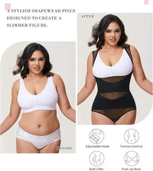 Mesh Tummy Tuck Body Triangle Shapewear