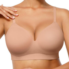 Wireless Push-Up Comfort Full Coverage Bra