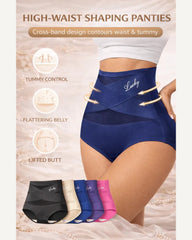 High-Waist Tummy Control Seamless Shaping Panties