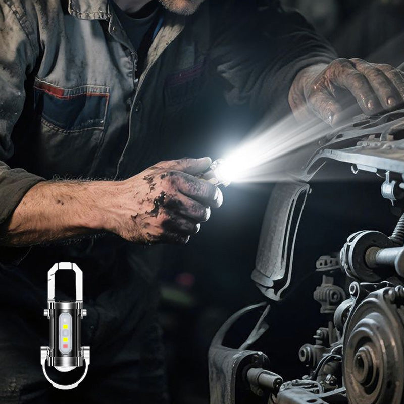 š¦ Rechargeable Keychain Flashlight ā 300 Lumens, USB-C Charging & Compact, Unbreakable Design for EDC ā”