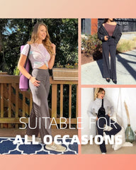 Loose High-Waist Business Casual Pants Yoga Pants