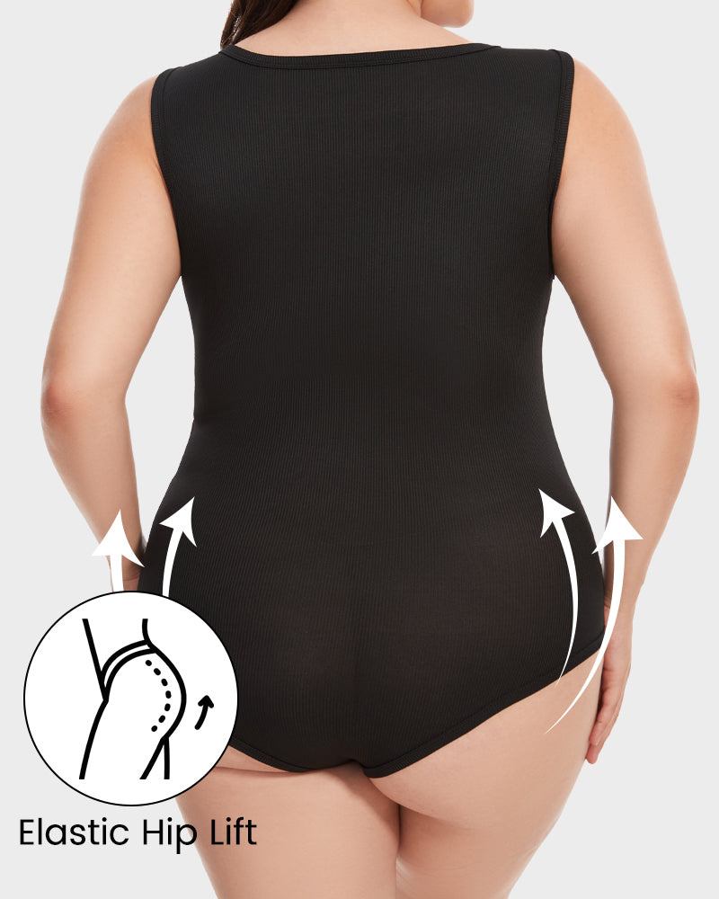 Bodys sin mangas con control de abdomen