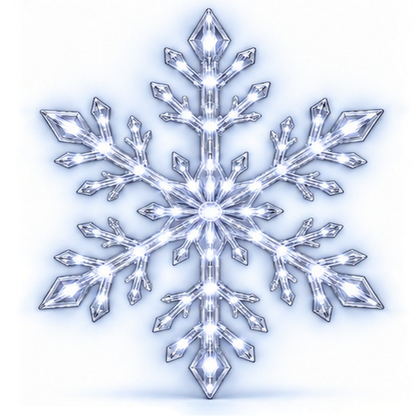 🎄 Christmas Sale 49% OFF❄️LED Snowflake Wall Light Set – Remote-Controlled Christmas Winter Decor