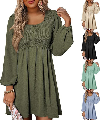 2026 New Women’s Fall Casual Dresses, Soft Loose Everyday Dress