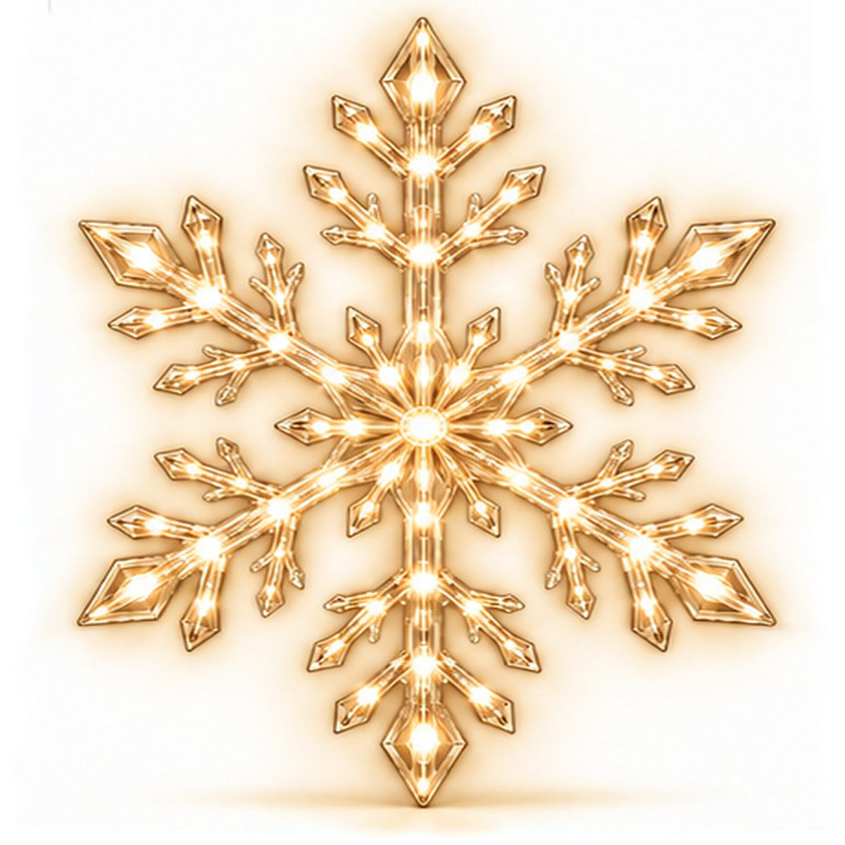 🎄 Christmas Sale 49% OFF❄️LED Snowflake Wall Light Set – Remote-Controlled Christmas Winter Decor