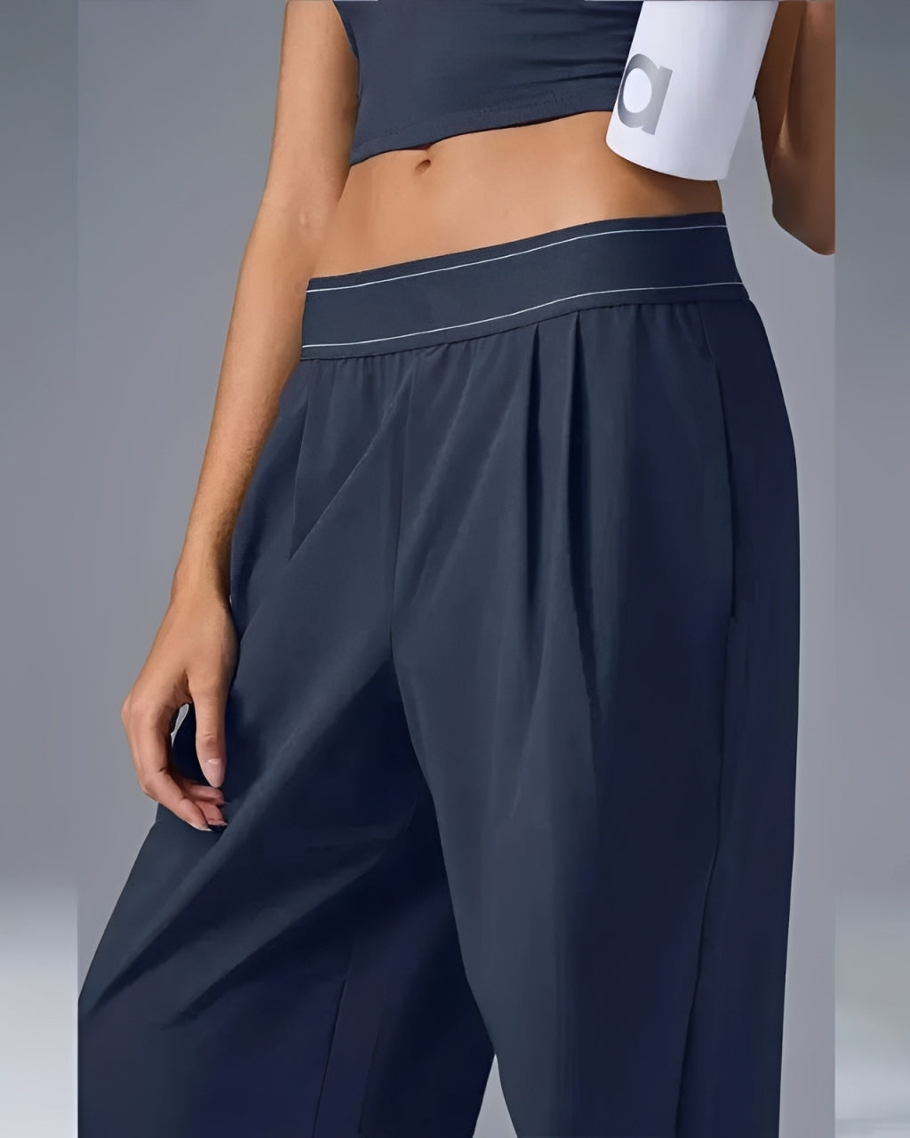 Women's High Waist Wide Leg Pocket Yoga Pants – Stretchy Casual Pants