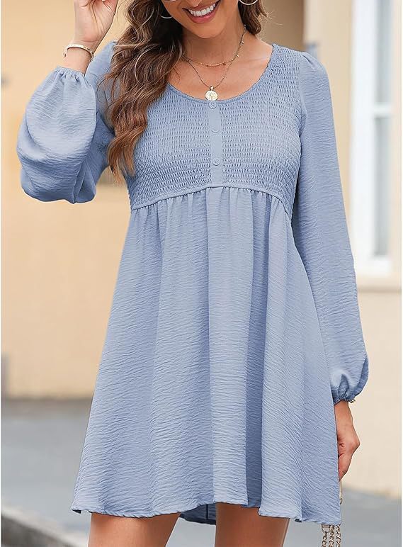 2026 New Women’s Fall Casual Dresses, Soft Loose Everyday Dress