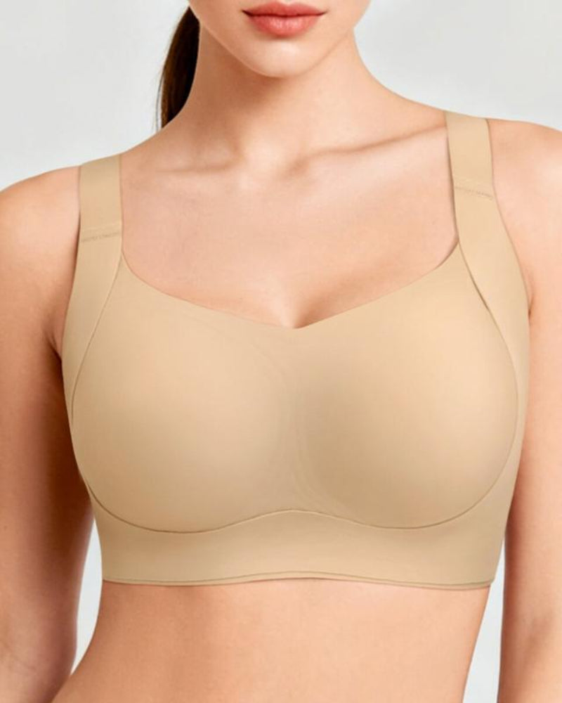 Wireless Push-Up Seamless Jelly Bra