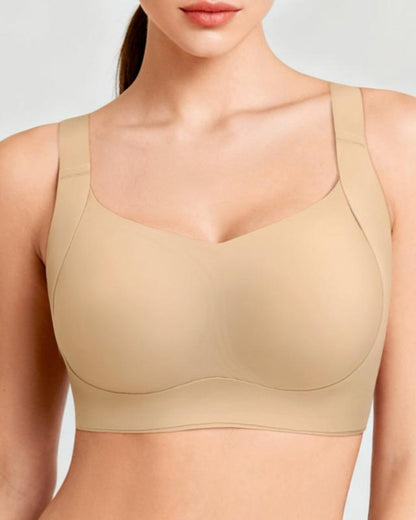 Wireless Push-Up Seamless Jelly Bra