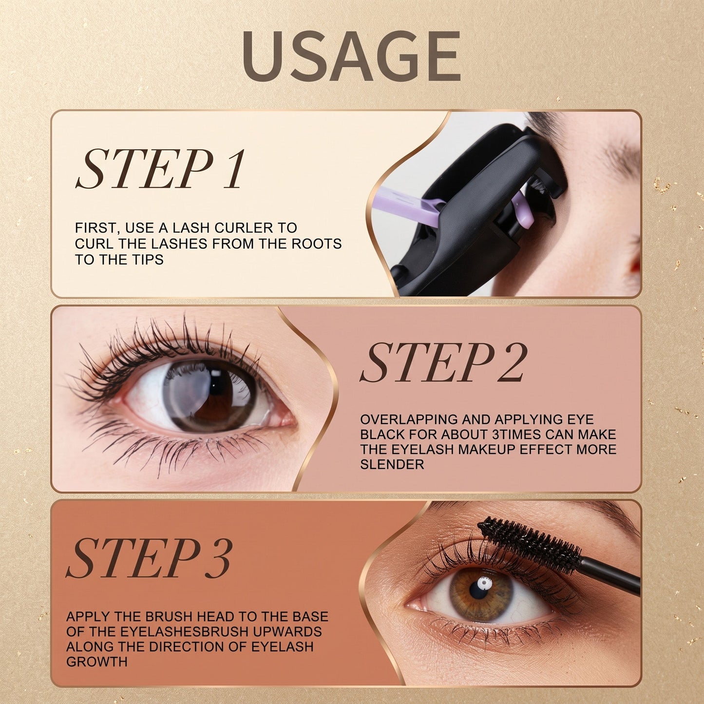 Lengthening & Volumizing Mascara – Clump-Free Lashes