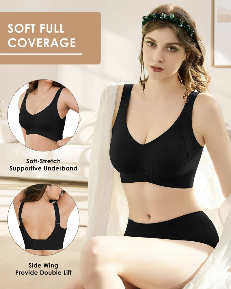 Comfort Full Coverage Wireless Lightly Lined Bra