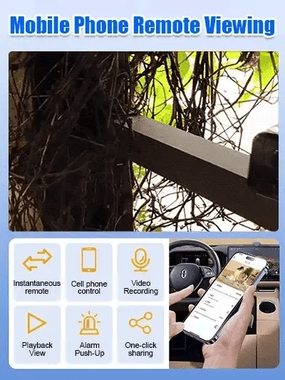 Smart WiFi Security Camera – HD, Night Vision, Motion Detection, Low Power