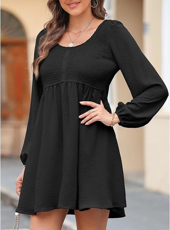 2026 New Women’s Fall Casual Dresses, Soft Loose Everyday Dress