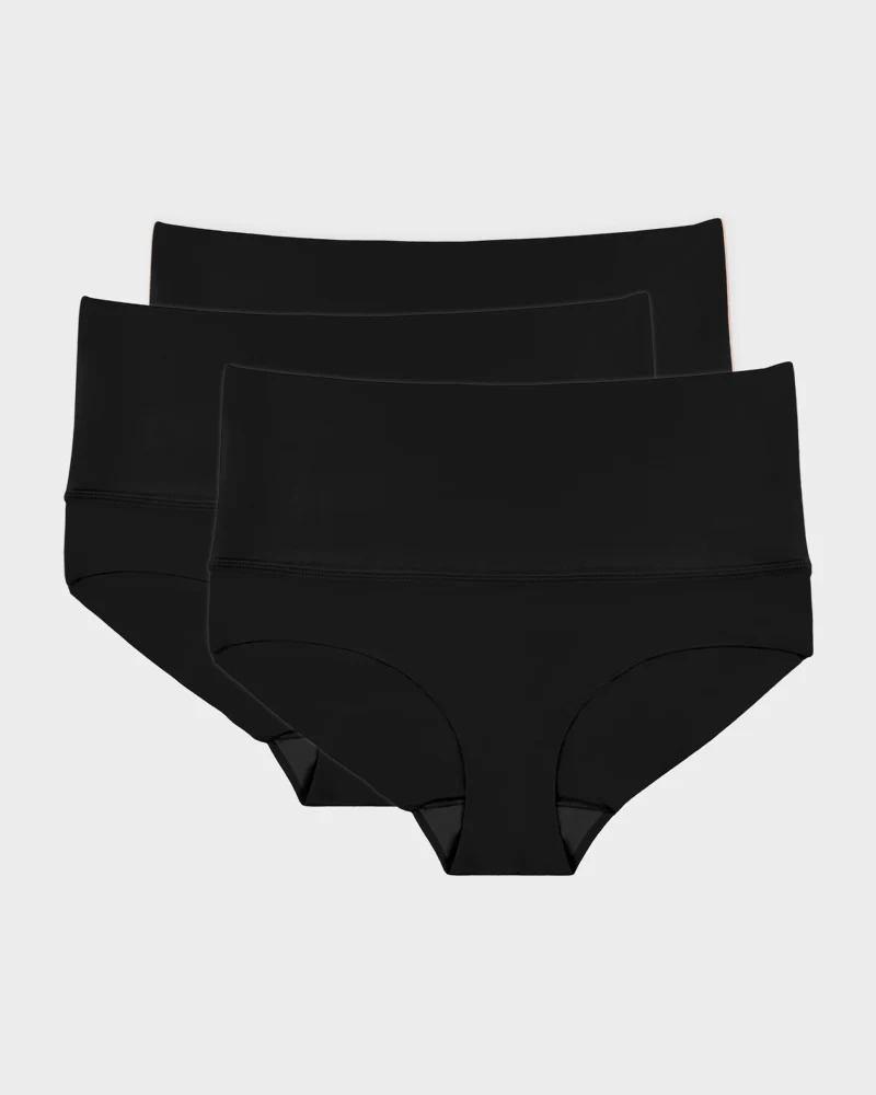 3-Pack High Waisted Tummy Control Briefs