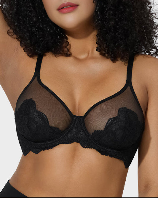 Full Coverage Lace Minimizer Bra