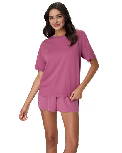 Ultra-Soft Boxy Tee & Shorts Set