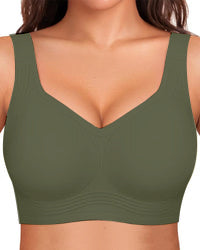 Seamless Wireless Full Coverage Jelly Comfort Bra