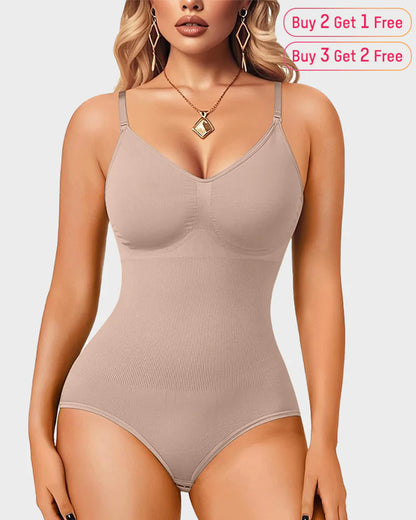Comfortable tummy control with hip lifting and body shaping camisole shapewear