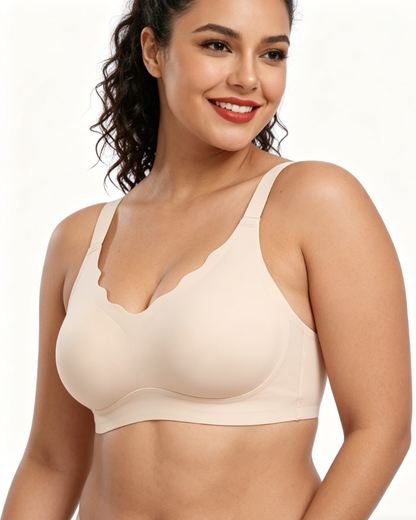 Seamless Comfort Smoothing Push Up Bra
