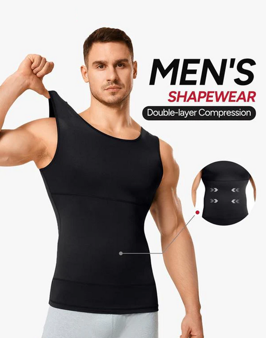 Men's Basic Compression Shapewear Vest