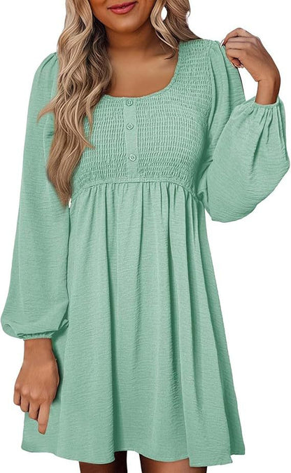 2026 New Women’s Fall Casual Dresses, Soft Loose Everyday Dress