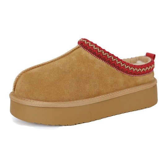 🔥 Women’s Suede Fur-Lined Ankle Boots
