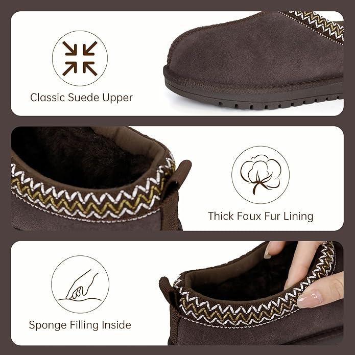 🔥 Women’s Suede Fur-Lined Ankle Boots