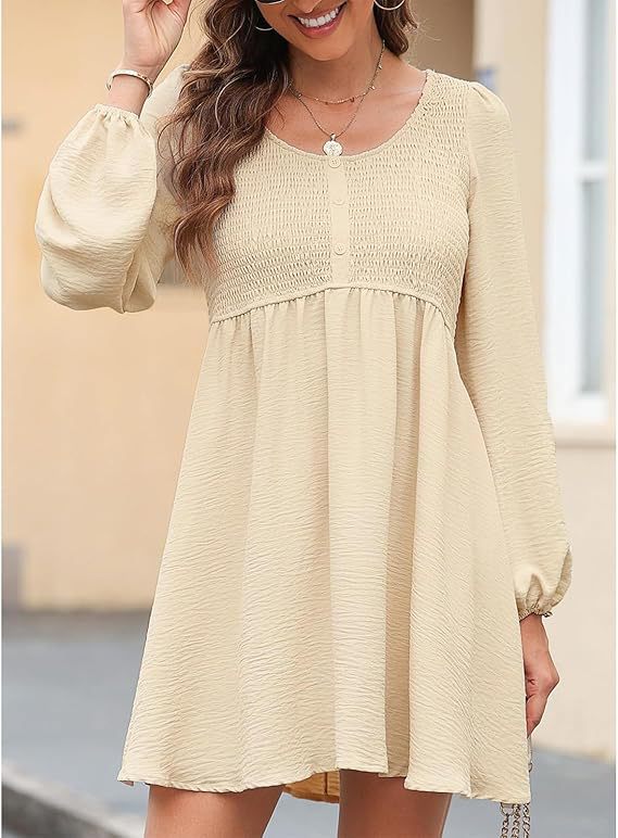 2026 New Women’s Fall Casual Dresses, Soft Loose Everyday Dress