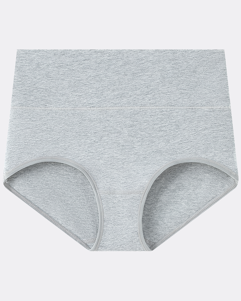 Women's Plus Size Cotton High Waisted Briefs