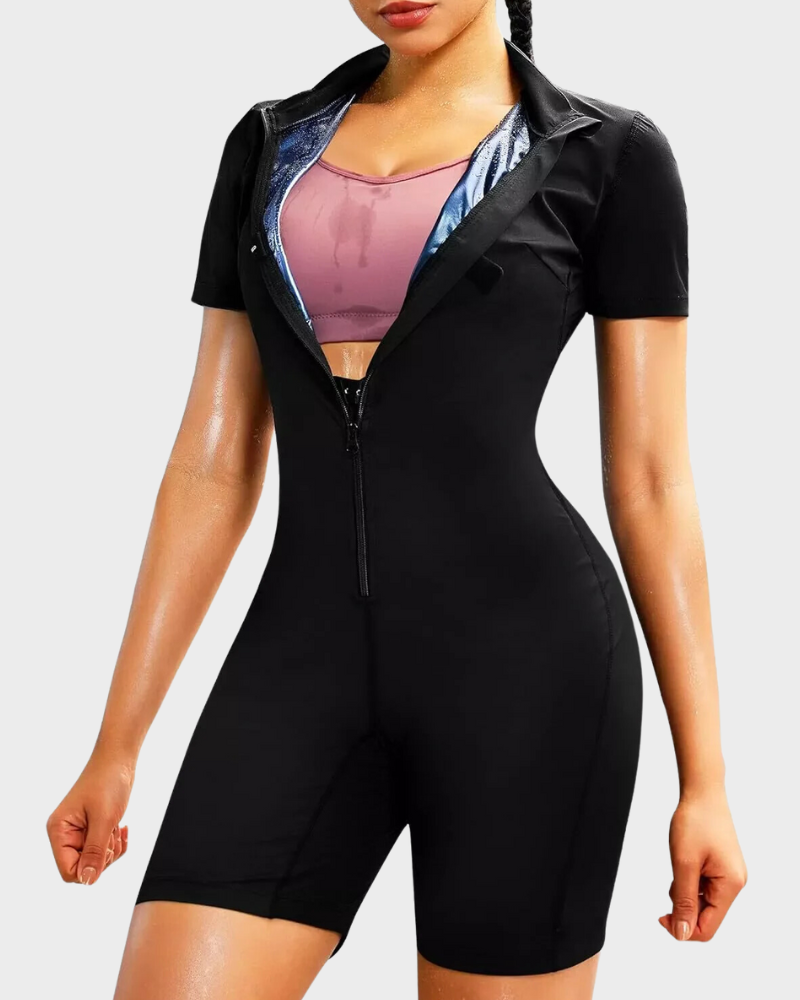 Trajes de sauna moldeadores de cuerpo completo para mujer 