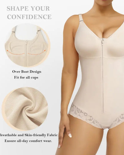 Colombian Overbust Shapewear Tummy Control Brief for Women