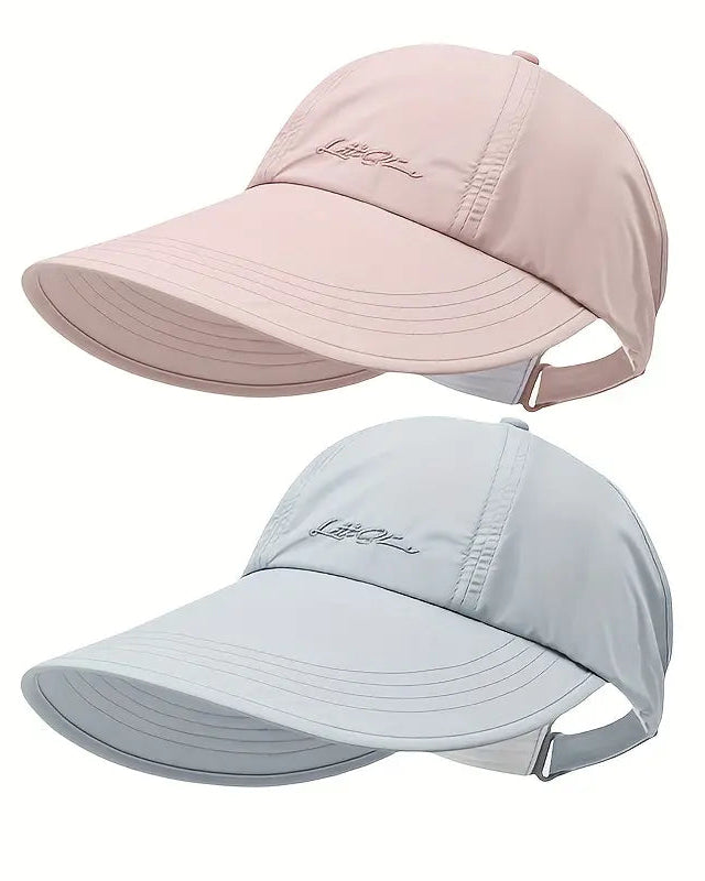 Lightweight Sun Protection Baseball Caps (2 Pack)