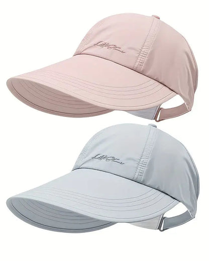 Lightweight Sun Protection Baseball Caps (2 Pack)