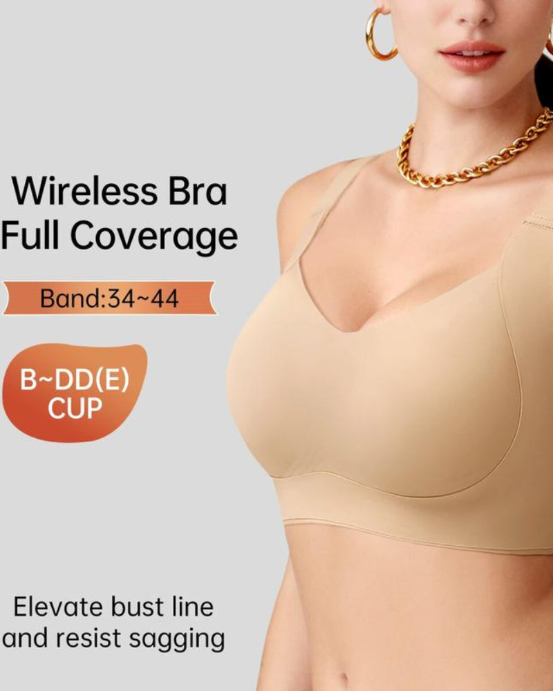 Wireless Push-Up Seamless Jelly Bra