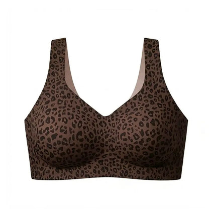 Seamless Wireless V-Neck Jelly Bra Tank Top