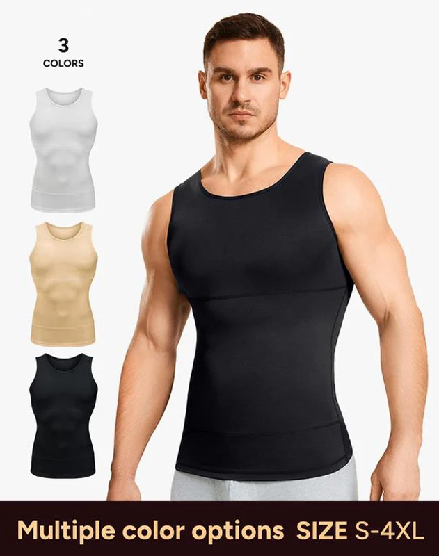 Men's Basic Compression Shapewear Vest