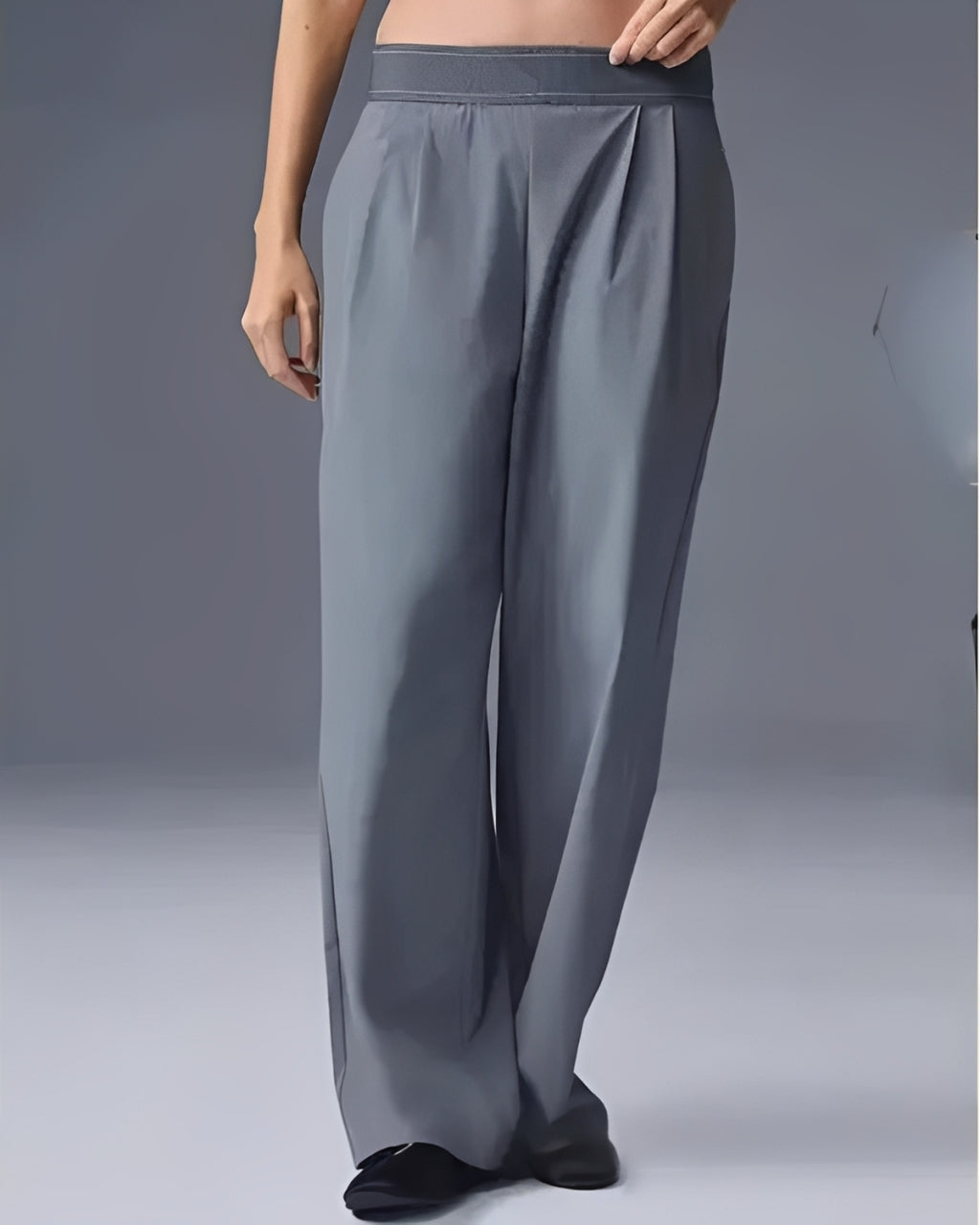 Women's High Waist Wide Leg Pocket Yoga Pants – Stretchy Casual Pants