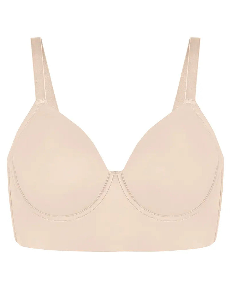 Plus Size Leopard Print Seamless Full Coverage Support Bra