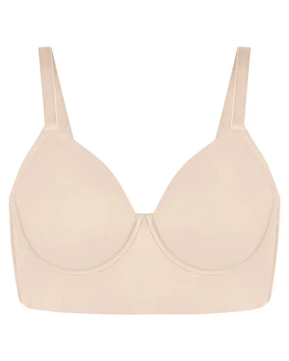 Plus Size Leopard Print Seamless Full Coverage Support Bra