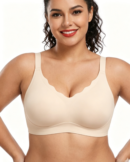 Seamless Comfort Smoothing Push Up Bra